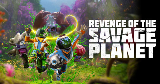the satirical sci-fi adventure revenge of the savage planet is coming to pc and consoles on may 8th 2025
