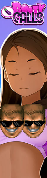 nutaku booty calls 160 x 600 px banner