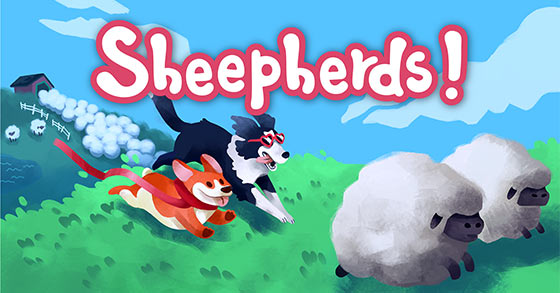 the colorful canine party game sheepherds is coming to steam on november 10th