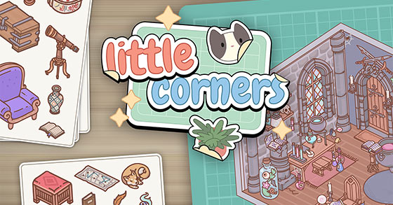 the cozy stickerbook sim little corners is coming to steam on november 13th 2025