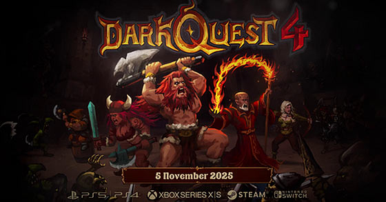 the heroquest-inspired dungeon crawler dark quest 4 is coming to pc and consoles on november 5th