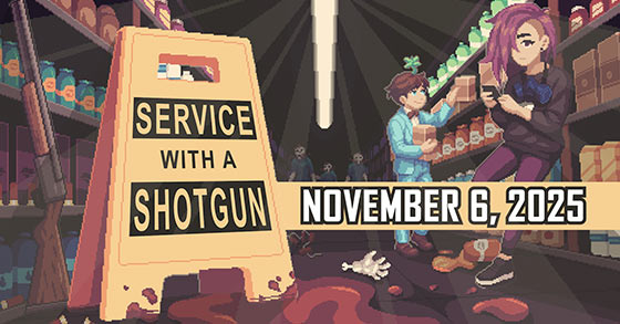 the wave shooter vn service with a shotgun is coming to steam on november 6th 2025