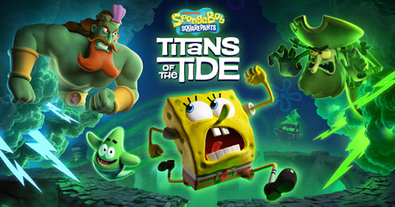 spongebob squarepants titans of the tide is out now for pc and consoles