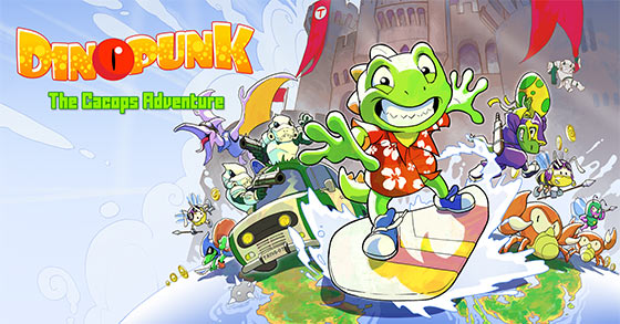 the 2d platformer dinopunk the cacops adventure is now available via steam