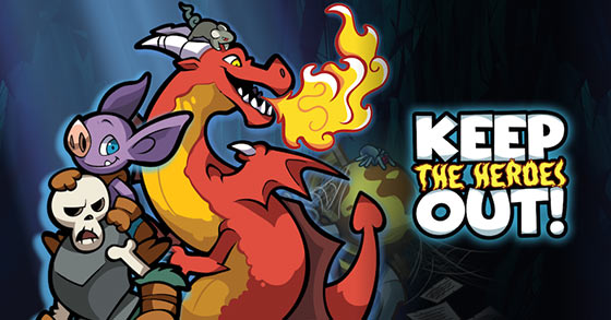 the dungeon defense board game keep the heroes out is coming to pc and switch on december 9th