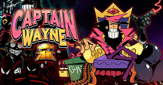the retro-inspired fps captain wayne vacation desperation is out now on steam