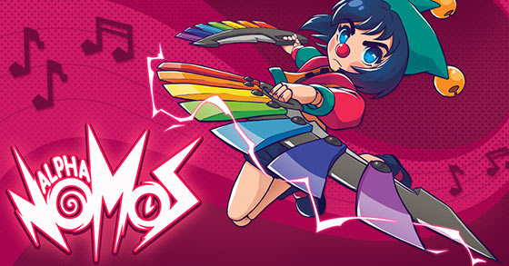 the rhythmic roguelite alpha nomos is coming to pc via steam in 2026