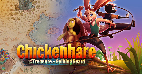 chickenhare and the treasure of spiking-beard is coming physically to consoles in early 2026