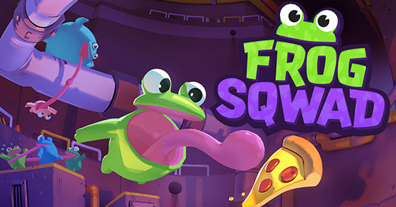 the co-op extraction puzzle-platformer frog sqwad is coming to steam in 2026