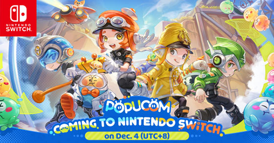 the multiplayer co-op platform adventure popucom is now available for the nintendo switch