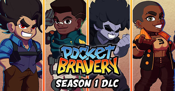 pocket bravery season 1 dlc is out now consoles worldwide