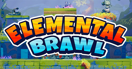 the multiplayer party game elemental brawl is now available via steam