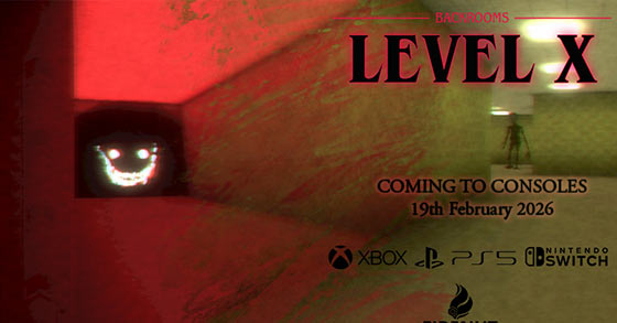 the survival horror game backrooms level x is coming to consoles on february 19th 2026