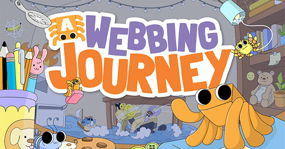 the viral spider game a webbing journey is now available for android devices
