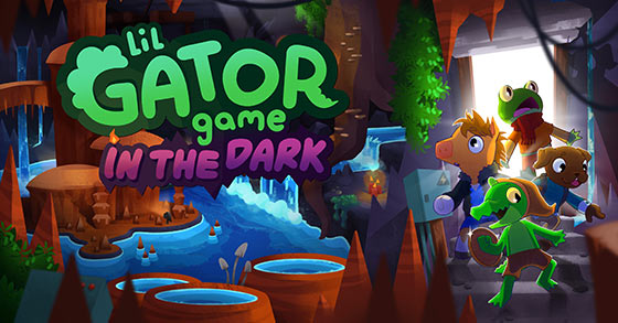 lil gator game in the dark is out now for pc and consoles via digital stores