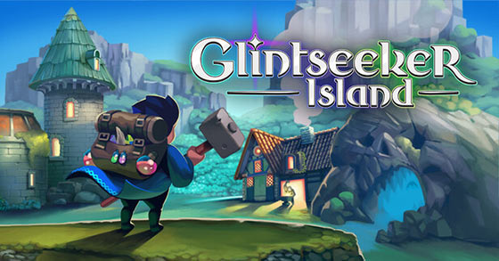 the cozy 2d pixel art mining adventure glintseeker island is coming to steam in 2027