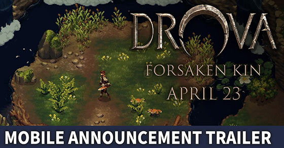 the grim dark pixel rpg drova is coming to mobile devices on april 23rd
