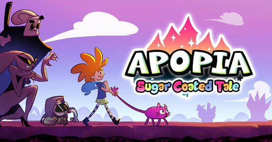 the story-rich adventure apopia sugar coated tale is coming to steam on march 3rd