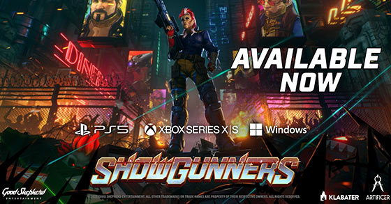 the turn-based tactical combat game showgunners is now available on consoles