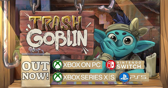 the cosy shopkeeping game trash goblin is now available for consoles