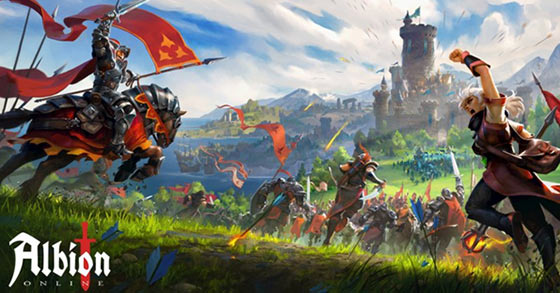 the f2p fantasy sandbox mmorpg albion online is coming to xbox series x s on april 21st