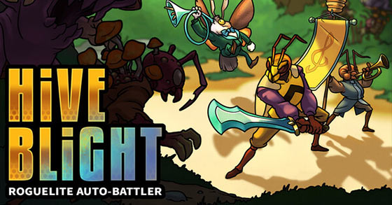 the insect-themed roguelite autobattler hive blight is now available via steam ea