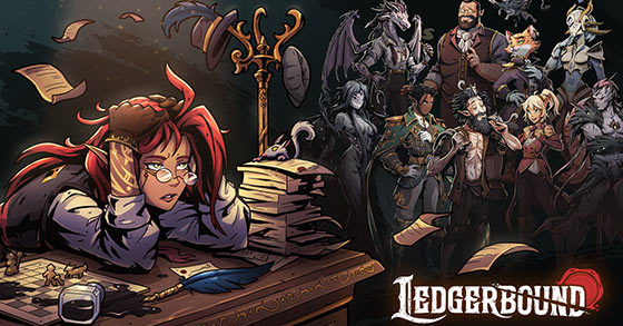 the turn-based comedy dating rpg ledgerbound is coming to steam this spring