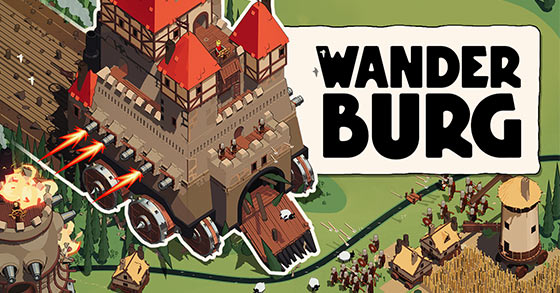 the castle on wheels roguelike wanderburg is coming to steam ea this summer