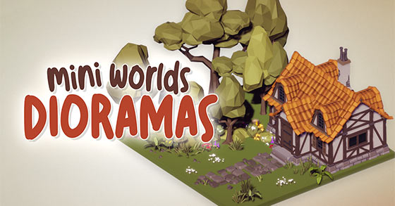 the cozy sandbox game mini worlds dioramas is now available via steam