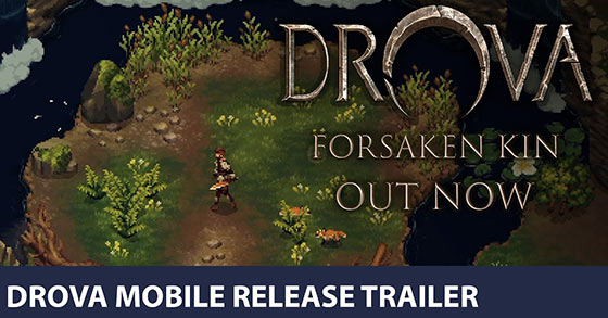 the grim dark pixel rpg drova is out now for ios and android devices