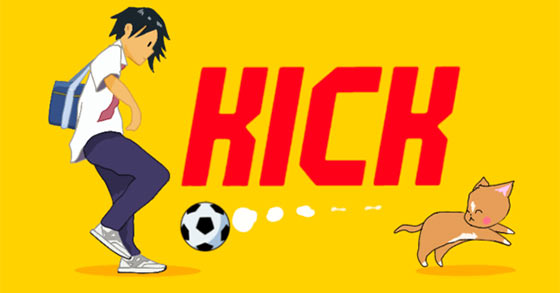 the jump-and-run anime game kick has just been announced for pc