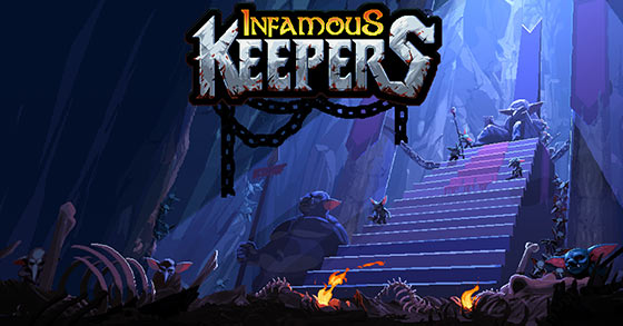 the roguelike tower defense game infamous keepers is coming to steam in q1 2027