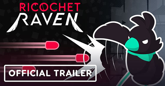 the side-scrolling roguelike ricochet raven is coming to steam ea on april 21st