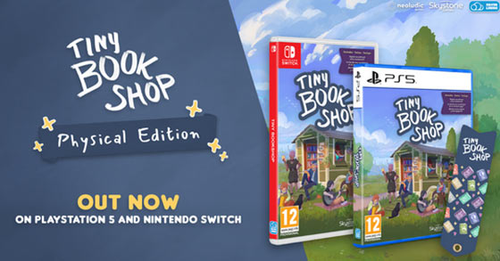 tiny bookshop is now physically available for the ps5 and switch