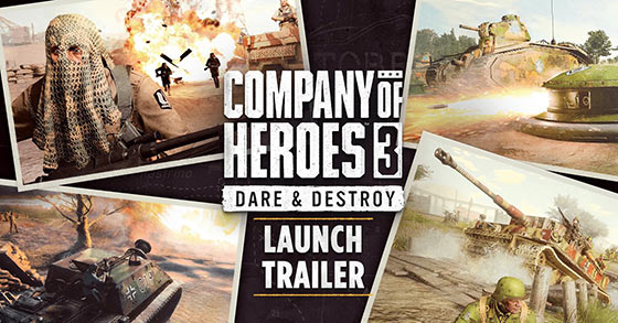 company of heroes 3 has just dropped its dare and destroy battlegroup dlc