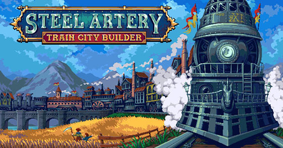steel artery train city builder is coming to pc via steam on may 15th 2026