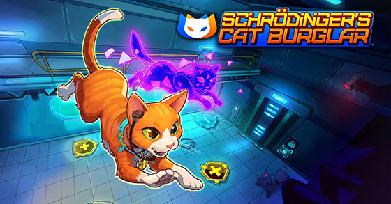 the cat quantum puzzle game schrodingers cat burglar is coming to steam on may 21st