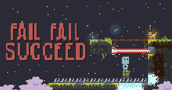 the charming puzzle platformer fail fail succeed is out now steam