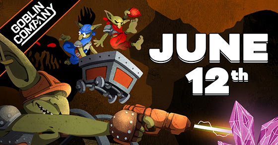 the co-op mining survival game goblin company is coming to steam on june 12th