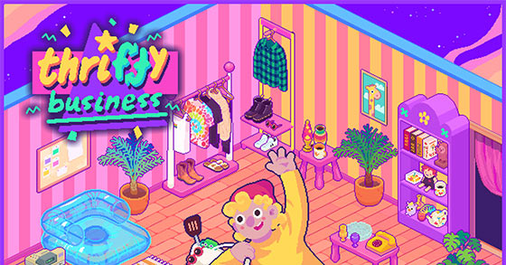 the cosy thrift shop management sim thrifty business is out now via steam