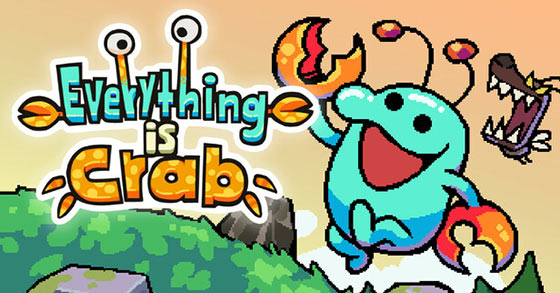 the evolutionary roguelite everything is crab is out now for pc