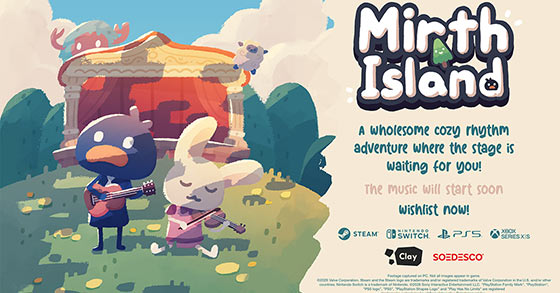 the heartwarming adventure mirth island has just been announced for pc and consoles