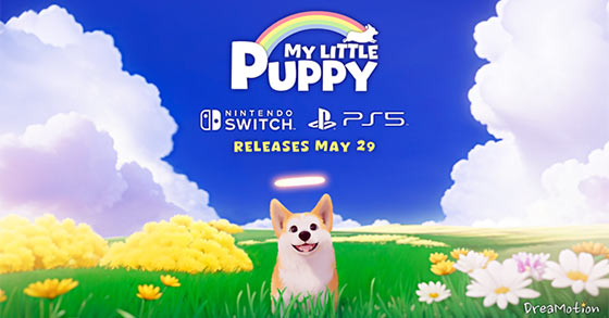 the heartwarming single player adventure my little puppy is out now for consoles