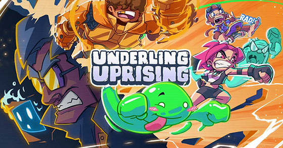 the high-octane cartoon brawling underling uprising is out now for pc and consoles