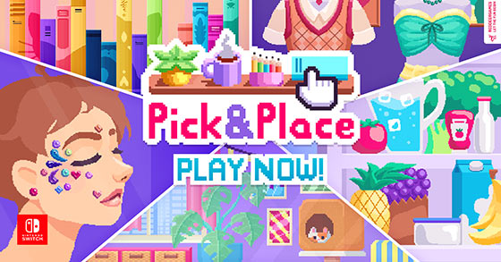 the low-stress puzzle game pick and place is out now for the nintendo switch