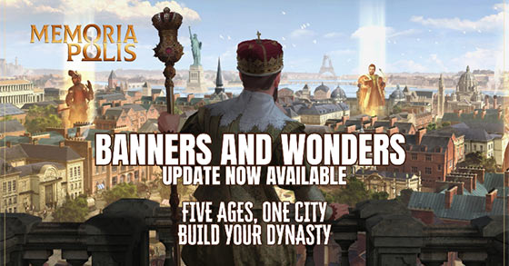 the strategic city-builder memoriapolis banners and wonders is out now via steam