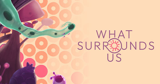 the abstract puzzle adventure what surrounds us is coming to steam on july 15th