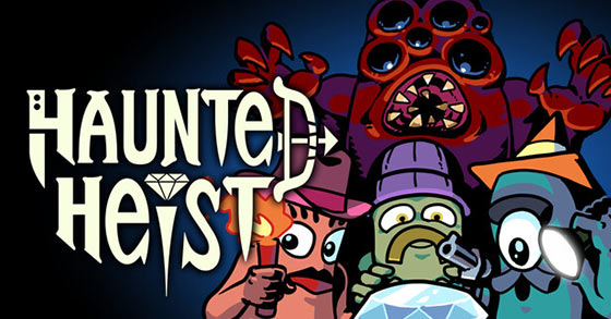 the hilariously hostile party game haunted heist is soon coming to steam