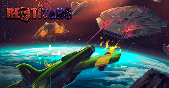 the vertical shoot-em-up red titans is coming to consoles on july 9th