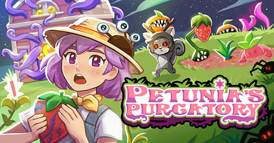 the creepy cute idle farming game petunias purgatory is out now via steam